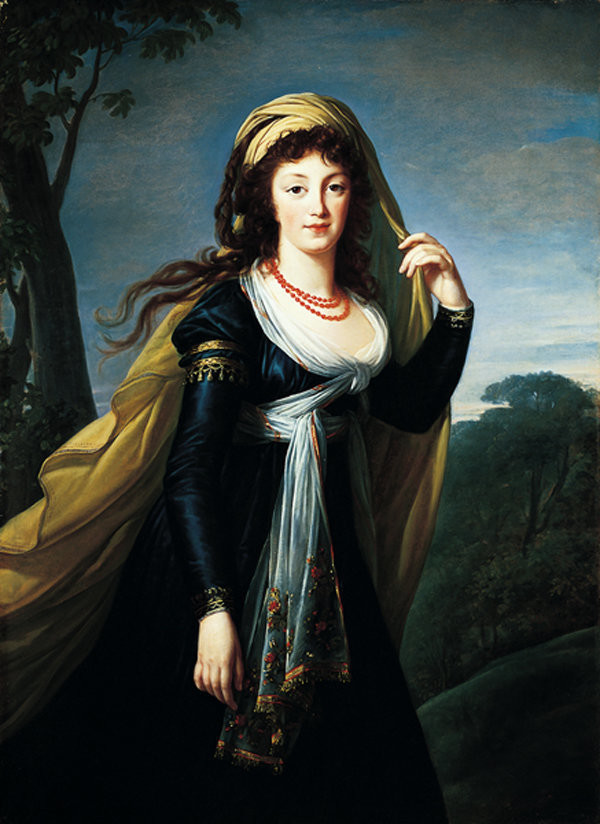 Портрет графині Терези, Кінскі, 1793, Марія-Луїза Виже-Елізабет-Лебрен